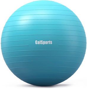 Pelota de ejercicio (45 cm-75 cm), silla de pelota de yoga con bomba rápida, pelota de fitness de estabilidad para entrenamiento de fuerza central y fisioterapia